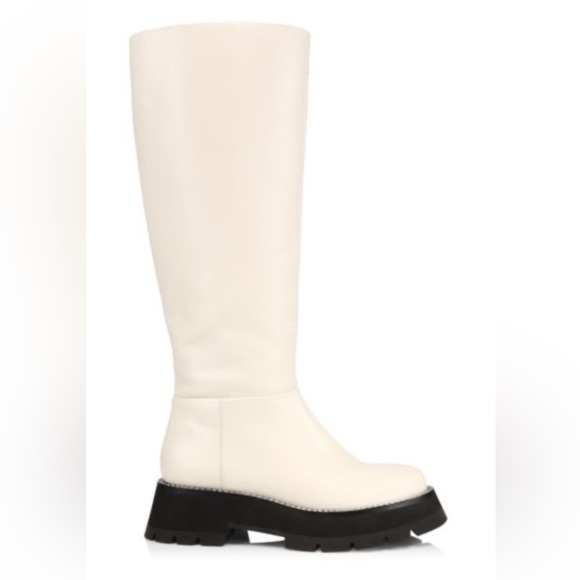 3.1 PHILLIP LIM Kate Lug-Sole Tube Boots size 38 - Picture 1 of 14